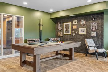 Speakeasy style lounge